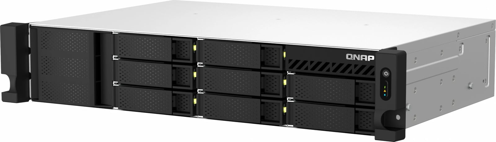 NAS rackmount QNAP TS-864eU-8G, Intel Celeron N5095, 8GB RAM, 8x3.5/2.5 SATA, 2U, short depth