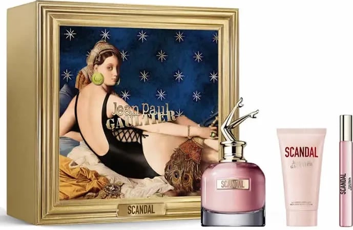 Eau de Parfum për femra Jean Paul Gaultier Scandal, set 3 copë, 80ml