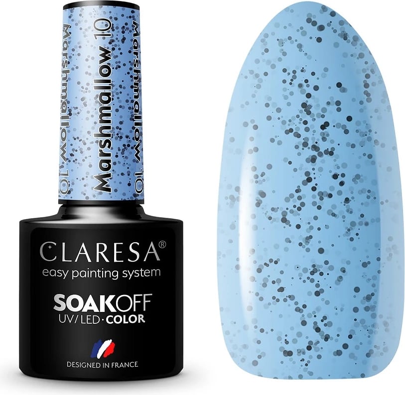 Llak për thonj Claresa Marshmallow Hybrid për femra 10.5g