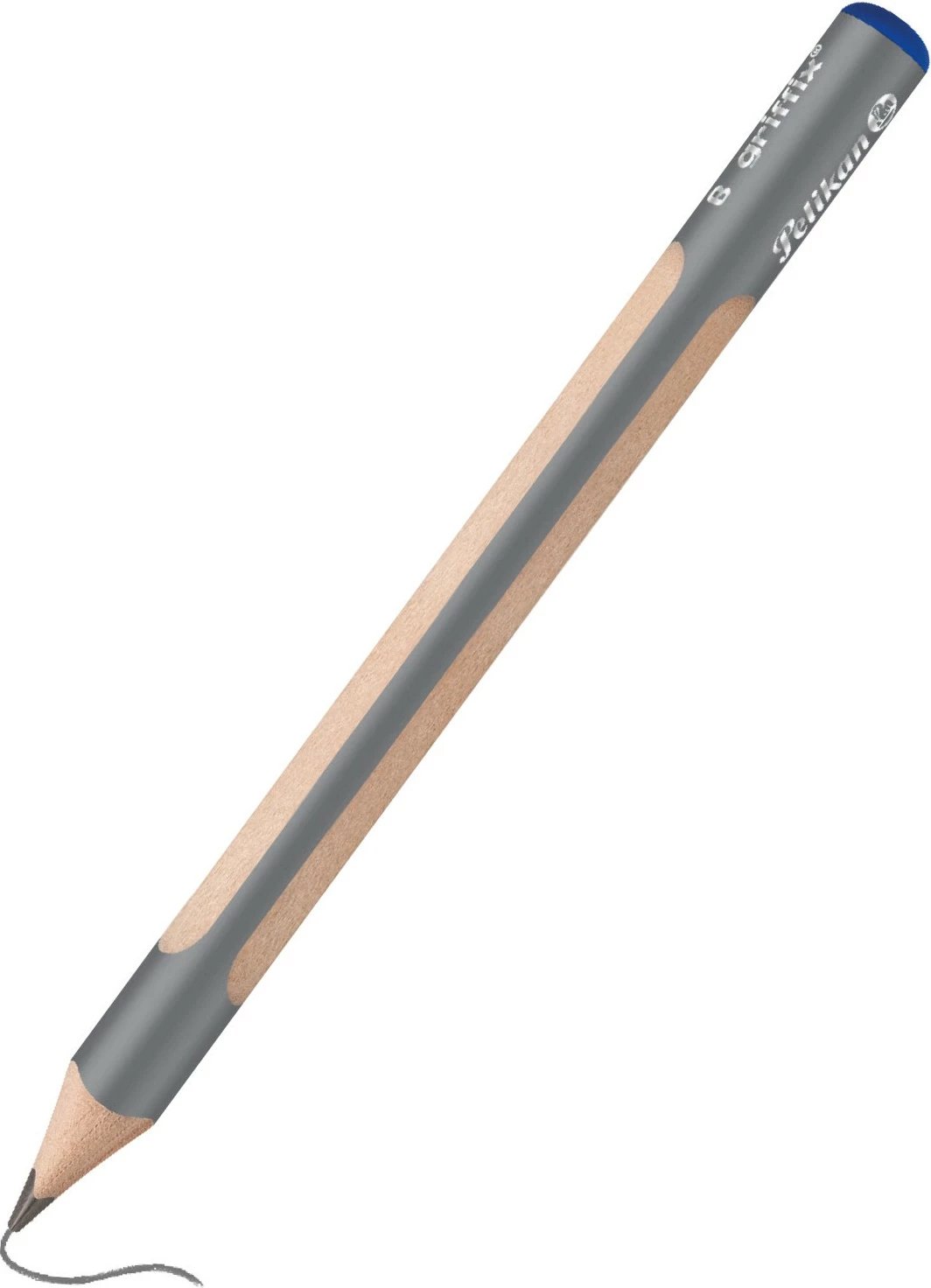 Set shkrimi Pelikan griffix, B, trekëndësh, 140mm, gri