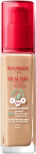Fondatinë Bourjois Healthy Mix Clean Vegan Illuminating 54 Beige 30ml