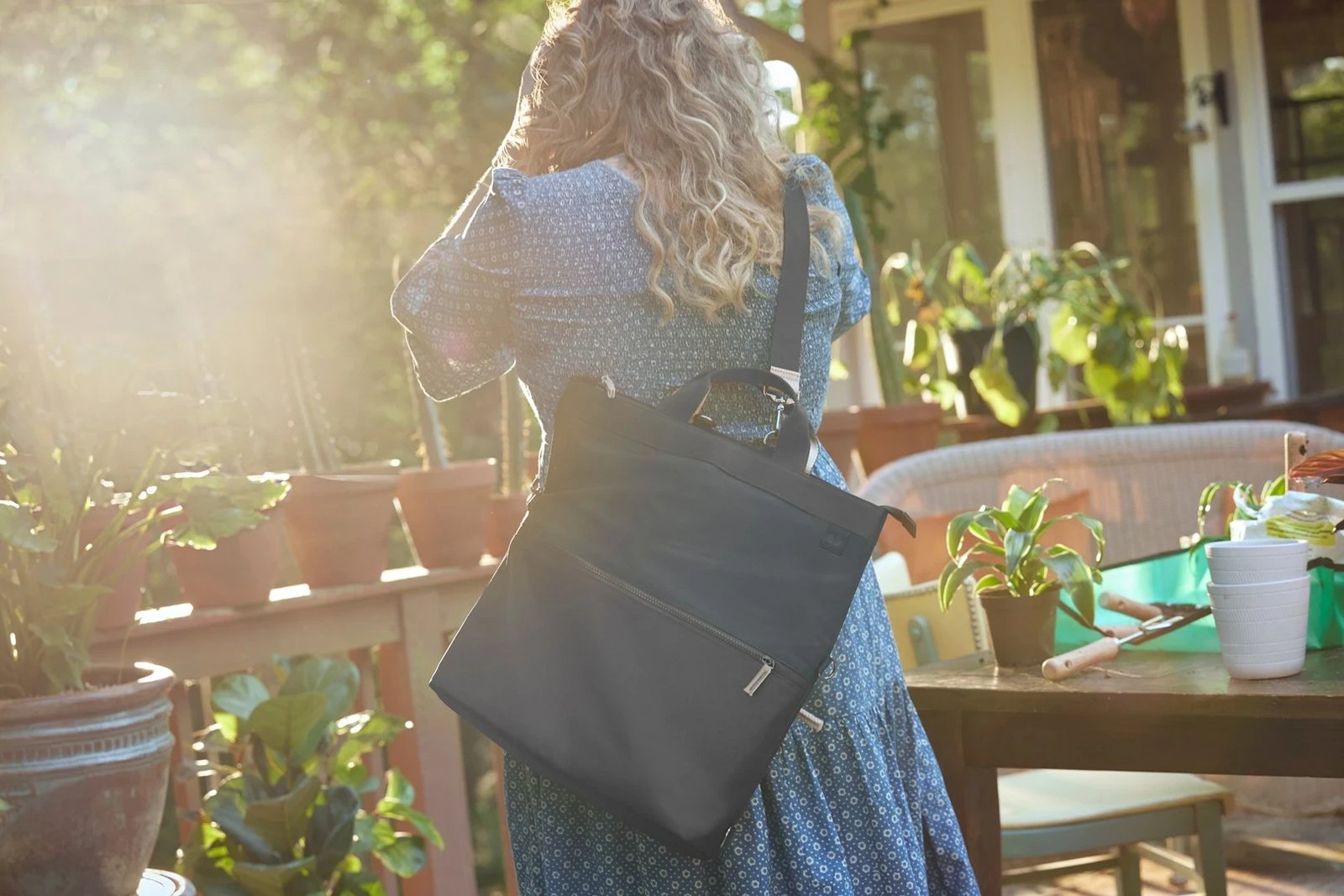 Çantë shpine/tote HP, 14 inç, poliester, e zezë