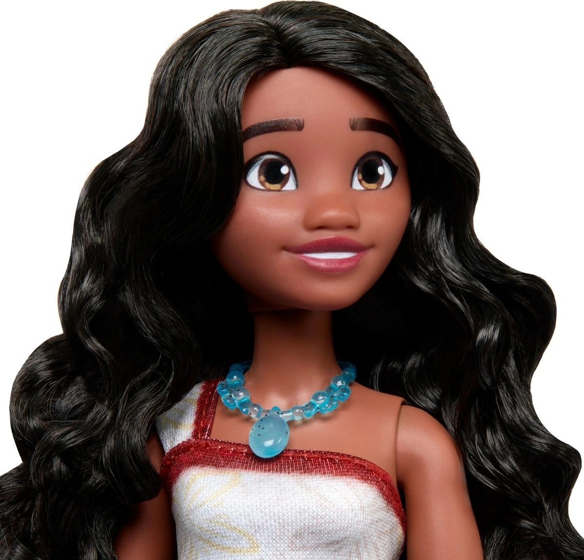Kukull mode Disney Princess Mattel Vaiana JBT56, 25cm, me fustan, gjerdan dhe byzylyk