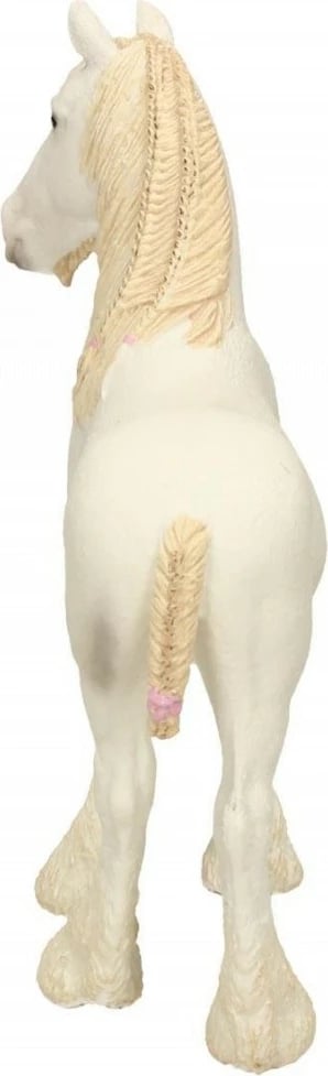 Figurë lodër Schleich Shire Breed Mare, 13.5 x 13 x 5 cm, e bardhë