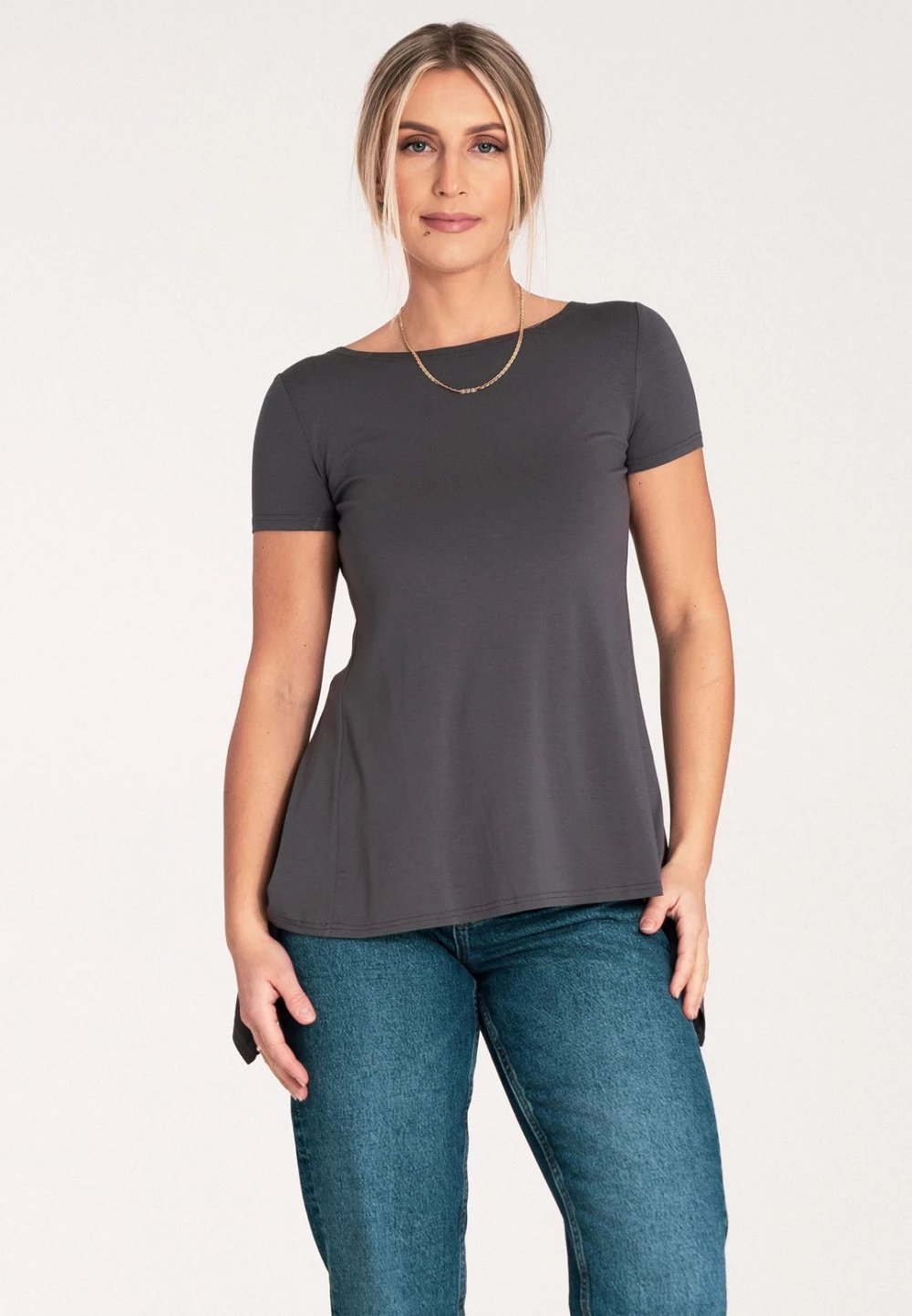 Bluzë Figl model 204336, gri