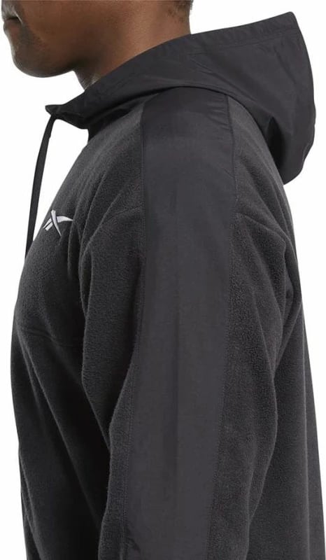 Duks me kapuç Reebok për meshkuj, i zi