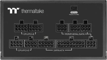 Kasë energjie Thermaltake ToughPower GF2 ARGB 650W, Modular, 80 PLUS Gold, e zezë