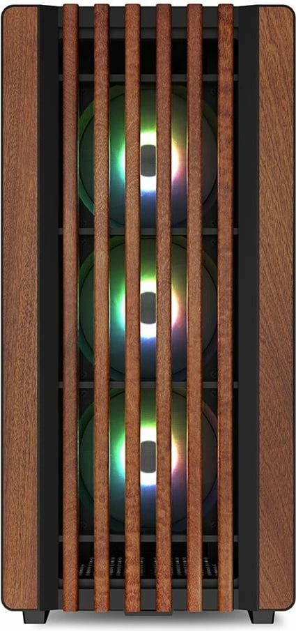 Kasë Sharkoon Rebel C70G RGB midi tower, e zezë