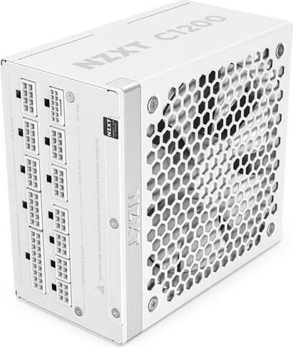Kasë NZXT C1200, ATX 3.1, 1200W, Gold, Bardhë