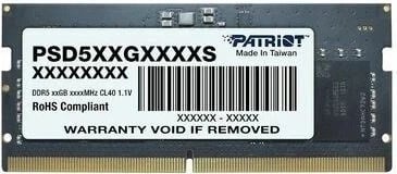 RAM Memorje Patriot Signature 32GB (1x32GB) DDR5 5600MHz CL46 SODIMM