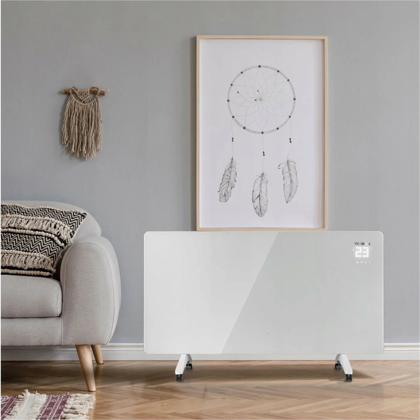 Ngrohës Webber Aura IGH720, 720W, me WiFi, i bardhë