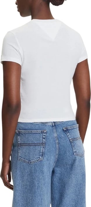 Maicë Tommy Hilfiger Jeans femra e bardhë