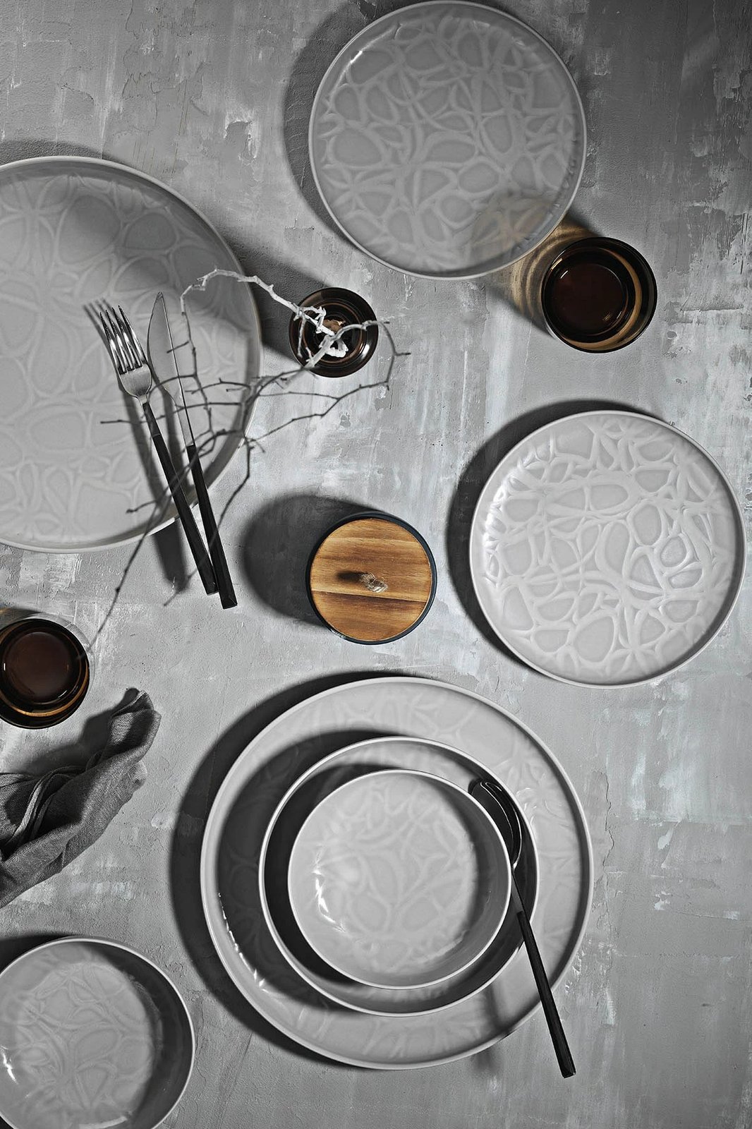 Set darke 24 pjese, Hermia Concept, CMOD24Y2A883448