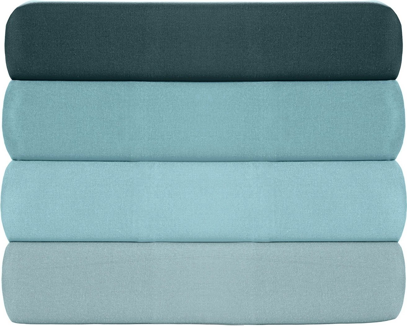 Set jastëkësh Oxford (2 copë), ngjyrë blu petrol, L'essentiel Set jastëkësh Oxford (2 copë), ngjyrë blu petrol, L'essentiel