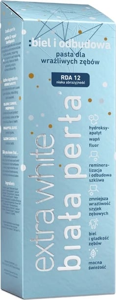 Pastë dhëmbësh Biała Perła Biel and Whitening Rebuilding 75ml