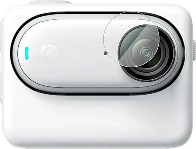 Mbrojtës xhami i temperuar ekran + lente, Telesin IS-FLM-001, për Insta360 GO 3, transmittim 99%, 35.5×56 mm + Ø17 mm, set