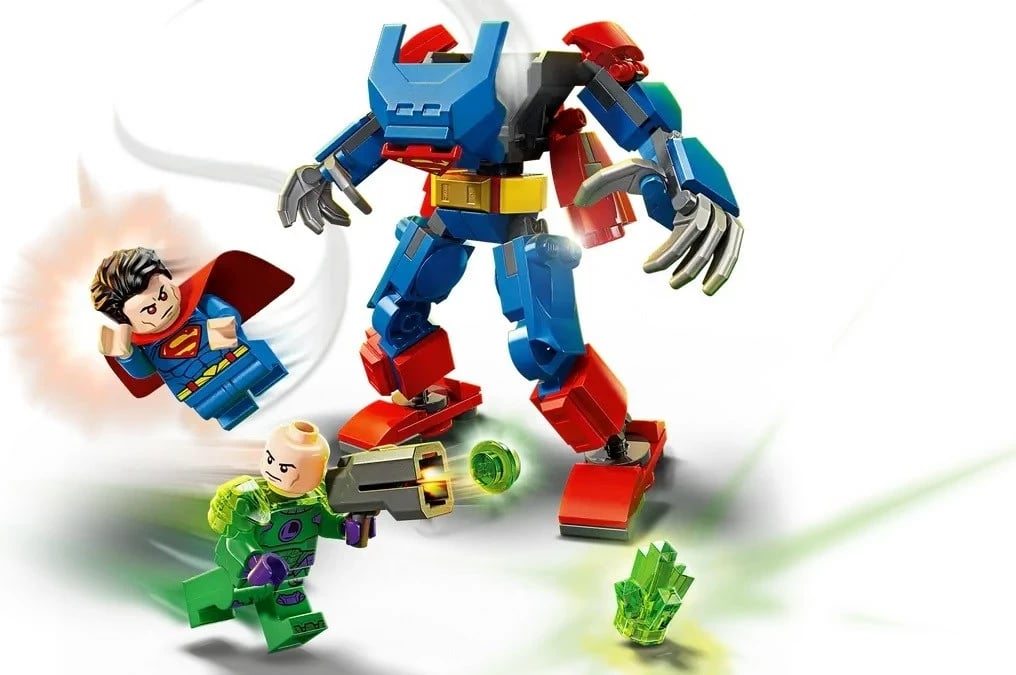 Set LEGO DC 76302 Superman Mech vs. Lex Luthor, për fëmijë 6+