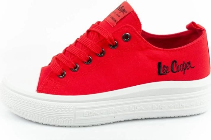 Këpucë lifestyle Lee Cooper femra, të kuqe