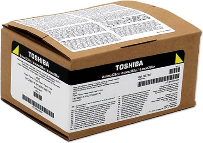 Toner Toshiba T-FC338E-Y 6B000000927 rendiment 5,500–8,800 faqe verdhë
