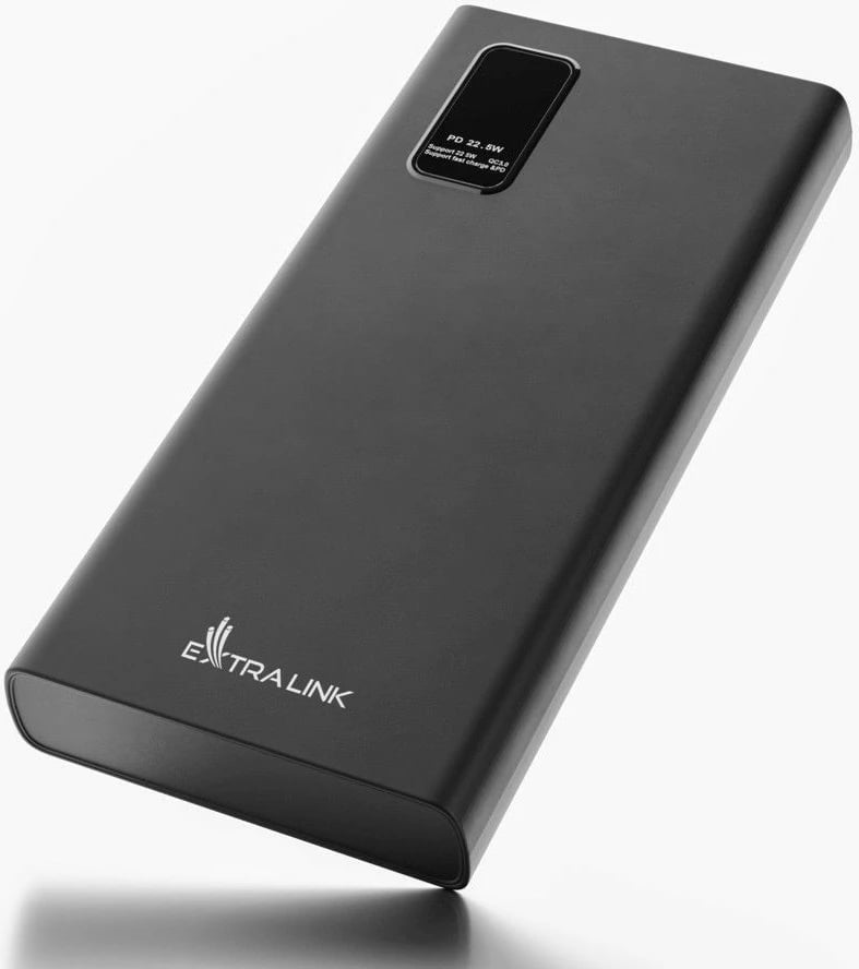 Powerbank Extralink EPB-067B, 10000 mAh, 22.5W Fast Charge, i zi