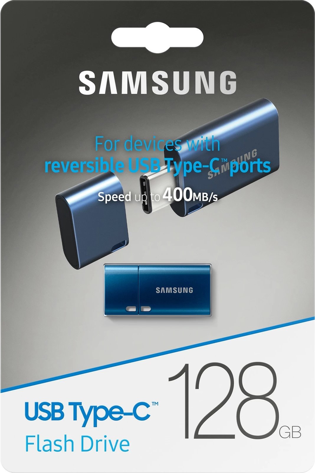 USB Samsung MUF-128DA, 128 GB, USB Type-C, 3.2 Gen 1, Blue