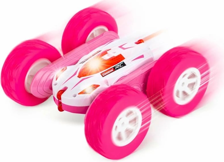 Veture me telekomandë Carrera Mini Turnator RC, 2.4 GHz, Rozë/Bardhë