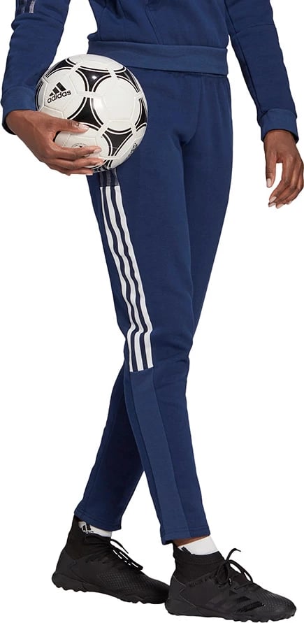 Pantallona sportive adidas për femra, të kaltërta