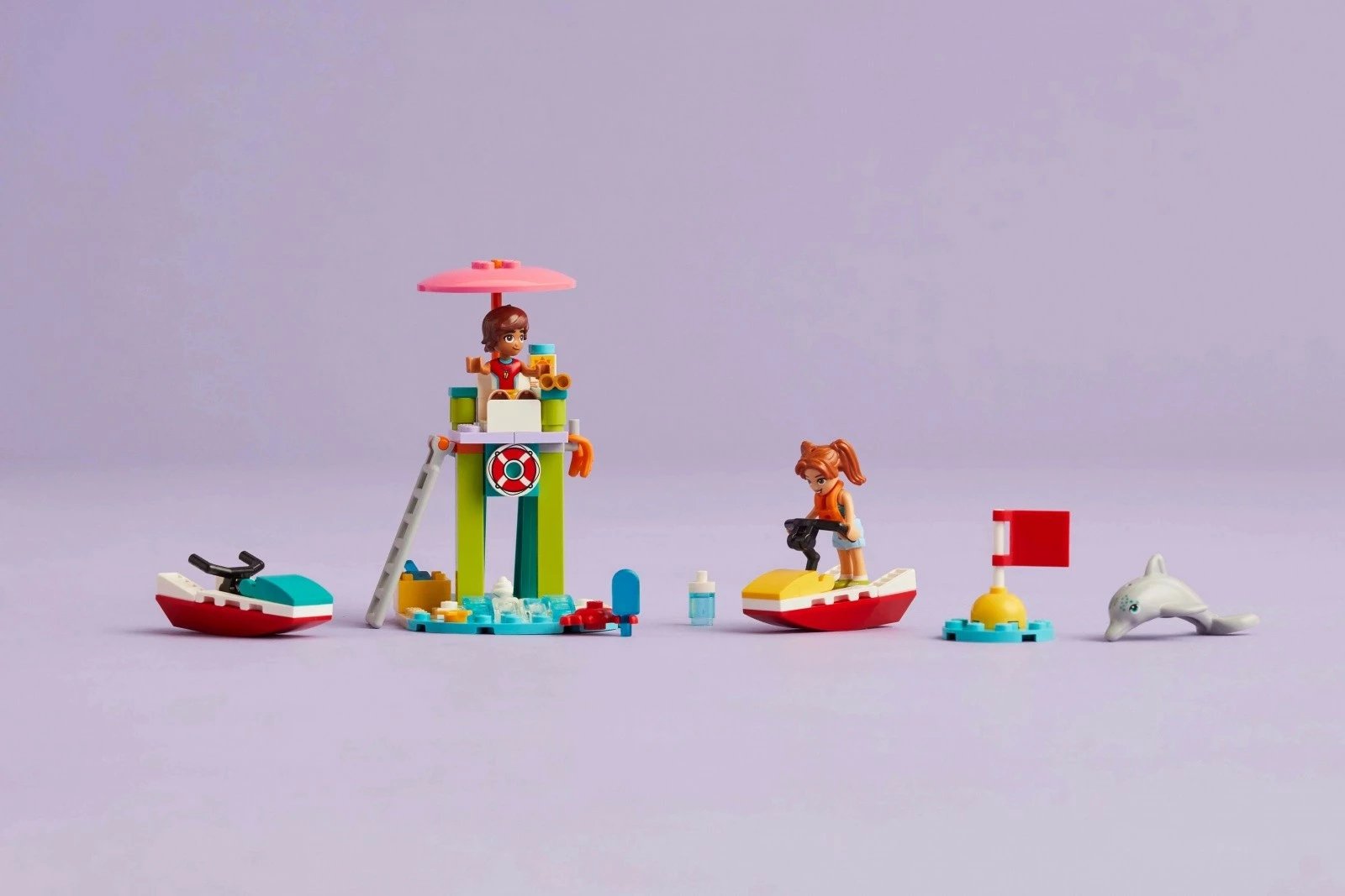 Set LEGO Friends 42623 Beach Water Scooter, 84 pjesë, për fëmijë