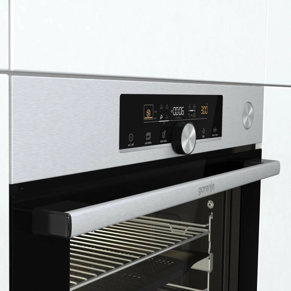 Furrë Gorenje BSA6747A04X, 77L, inox, A+