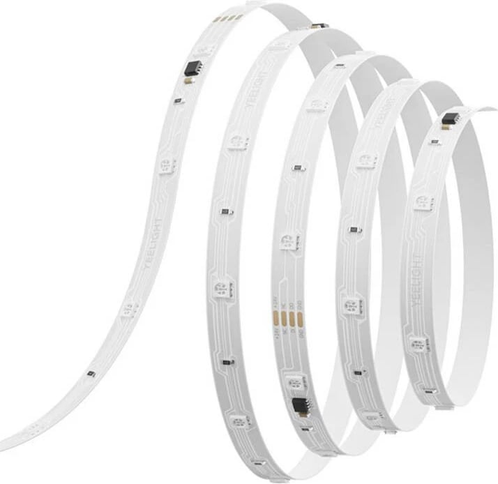Shirit LED Yeelight YLYDD-0039, RGBIC, 12m, Wi-Fi, Bluetooth, i bardhë
