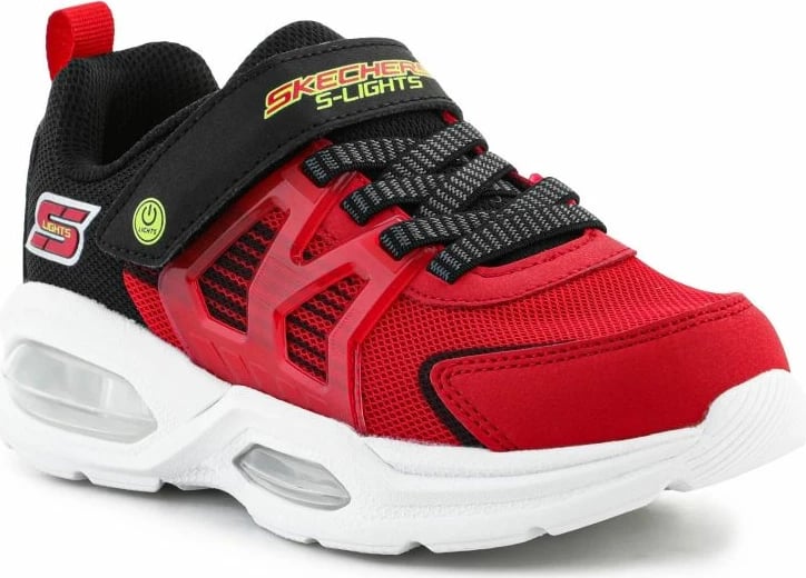 Atlete fëmijë Skechers, të kuqe dhe të zeza