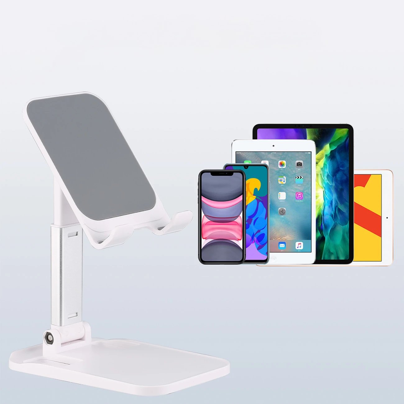 Mbajtëse tavoline për telefon/tablet Wozinsky WFDPS-W1, e bardhë