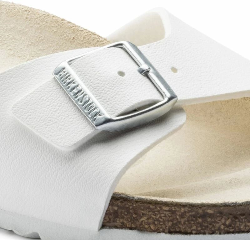 Papuqe femra Birkenstock, të bardha