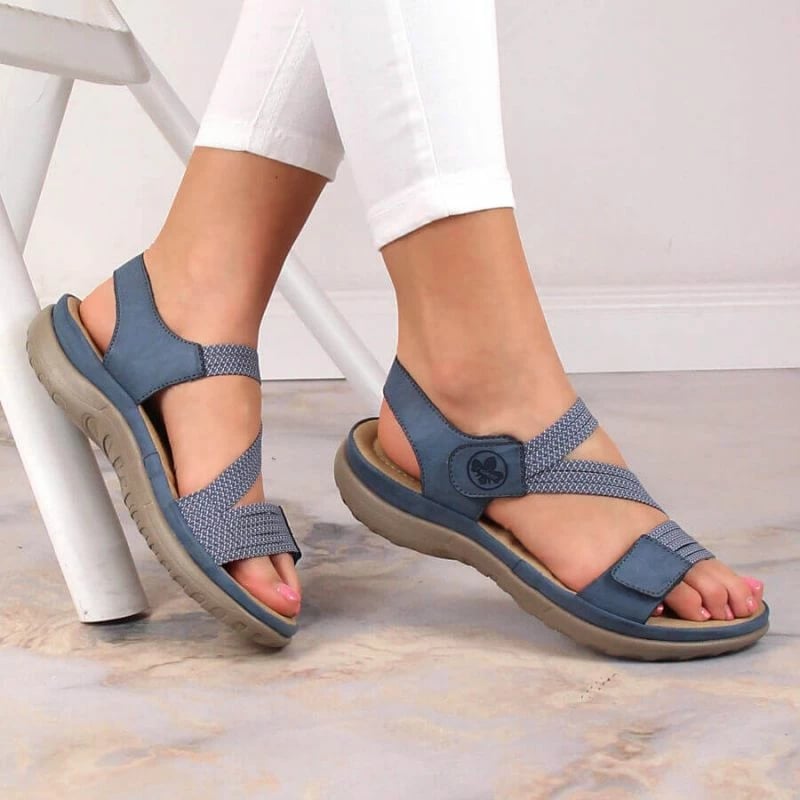 Sandale për femra Rieker, blu