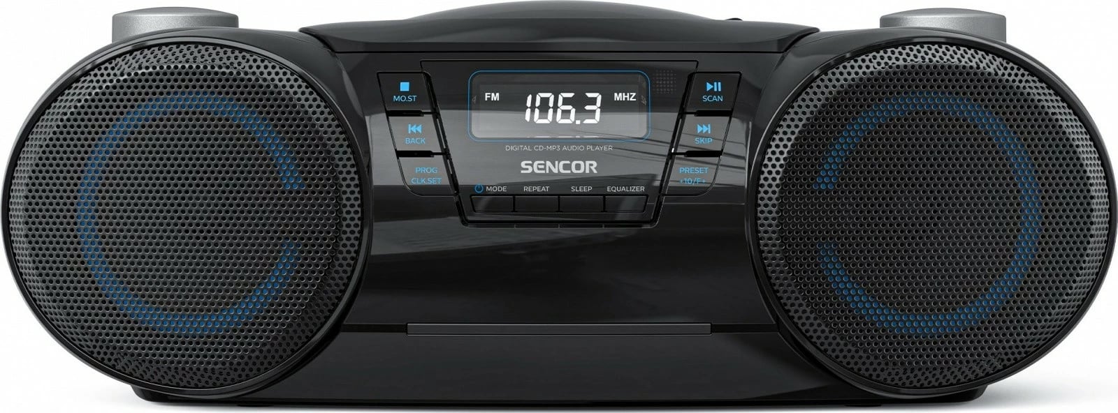 Boombox Sencor SPT 4710B CD/MP3 USB SD Bluetooth 5.3 radio FM PLL 16 W zi