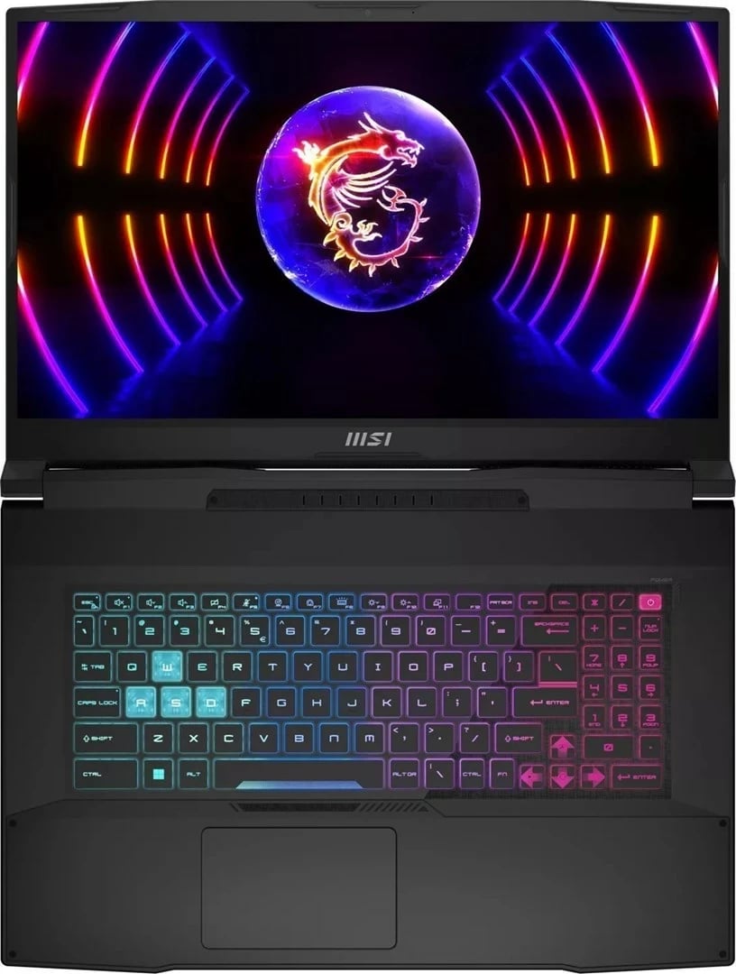 Laptop MSI Katana 17 B13VEK-1261XPL i7-13620H, 17.3", 16 GB, 1 TB, GeForce RTX 4050, zi