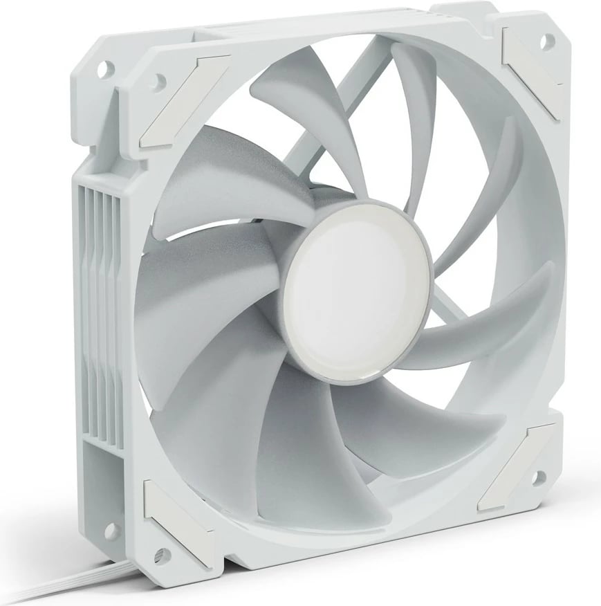 Ventilator kasë SHARKOON SHARK Mirror RGB PWM 120mm i bardhë