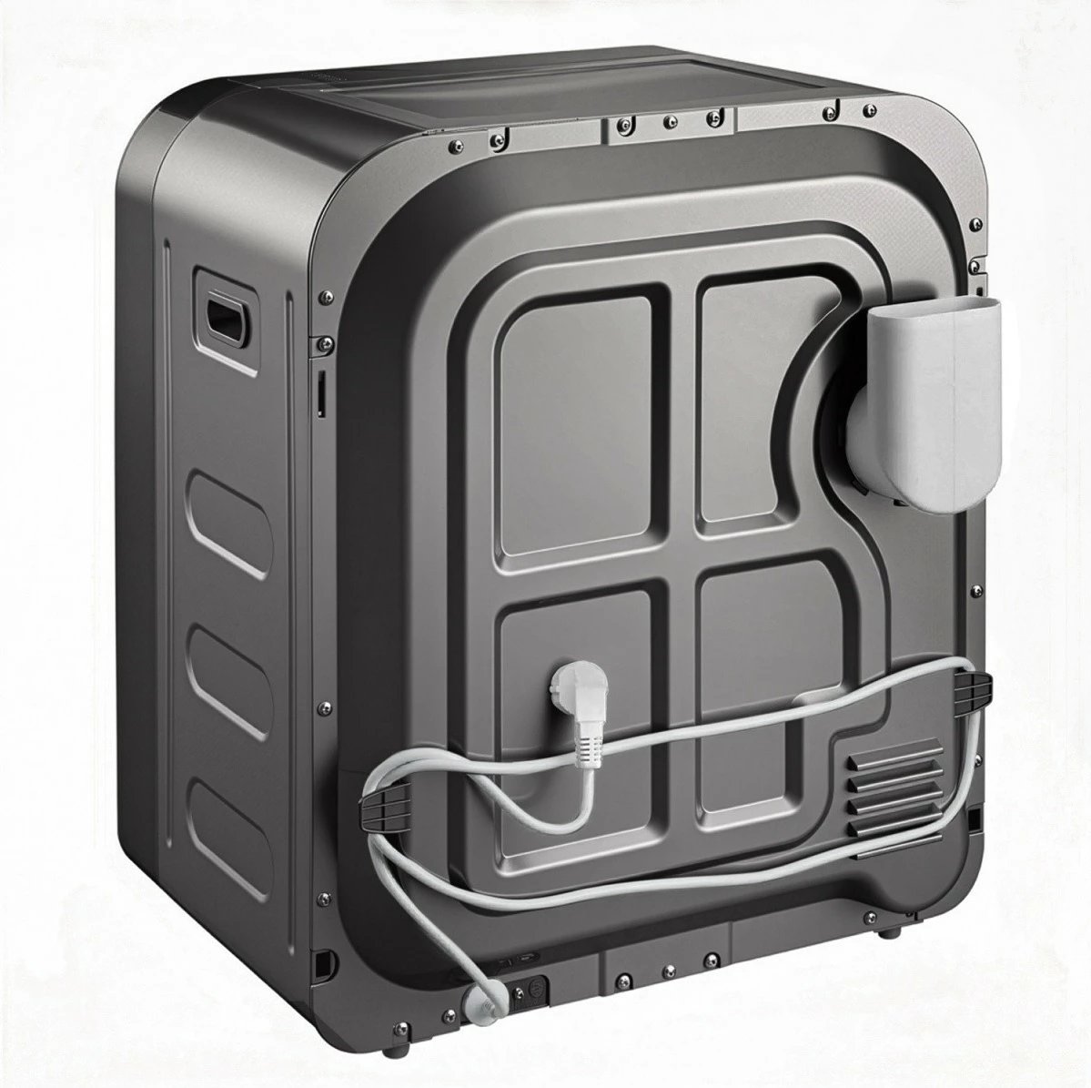 Tharëse rrobash me daulle, GreenBlue GB415, kapacitet 3 kg, 5 programe, zorrë ventilimi 50–160 cm, gri