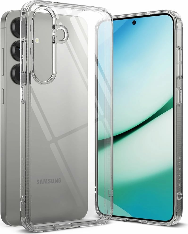 Mbështjellës Ringke Fusion për Samsung Galaxy S25+, Transparent