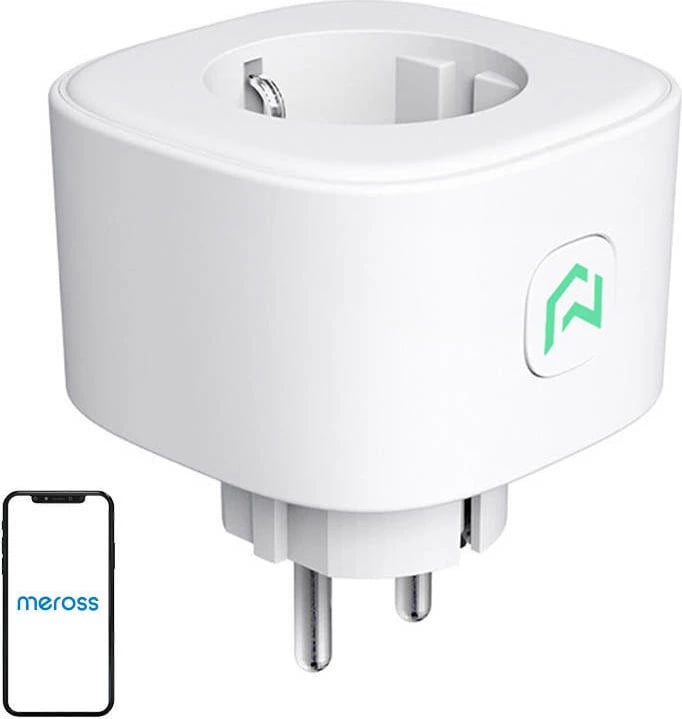 Prizë e mençur Meross MSS210HKKIT(EU), Wi-Fi, HomeKit, set prej 2 copë, Bardhë