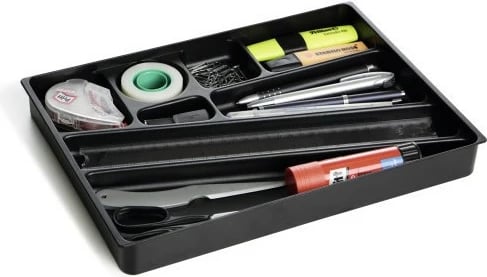 Tabaka organizuese Durable 1712004058, polistiren, 240x340x36mm, qymyr