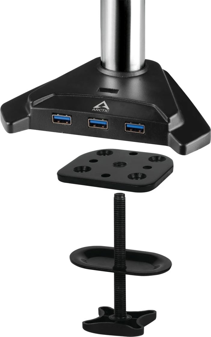 Krah monitori ARCTIC Z2 Pro, Gen 3, USB 3.0 Hub, 15 kg, 34", i zi