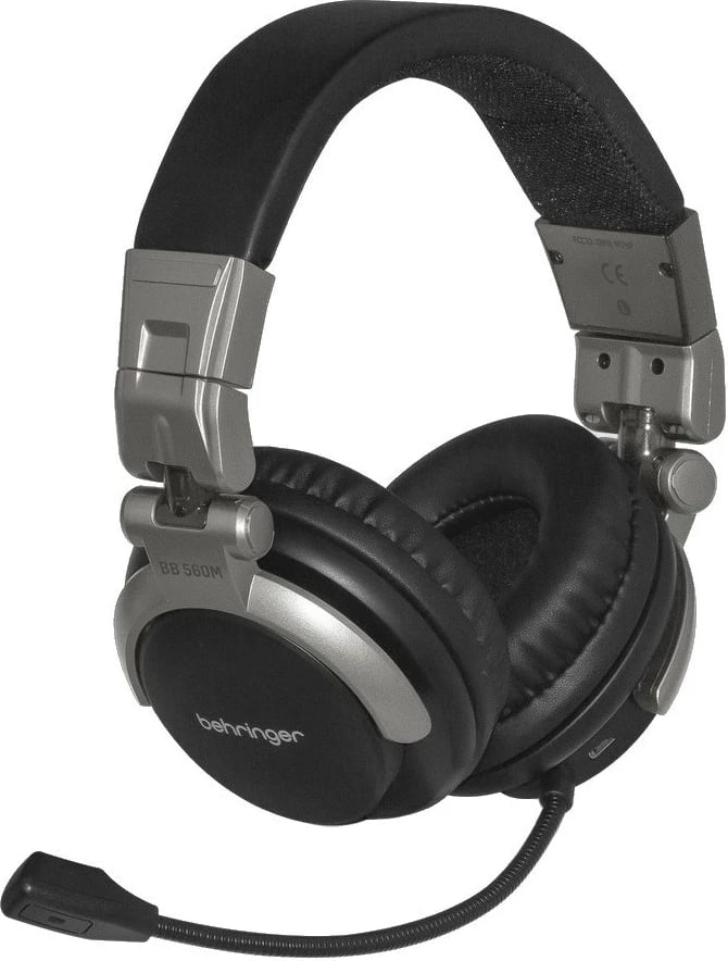 Kufje Behringer BB 560M, Bluetooth, me mikrofon, të zeza