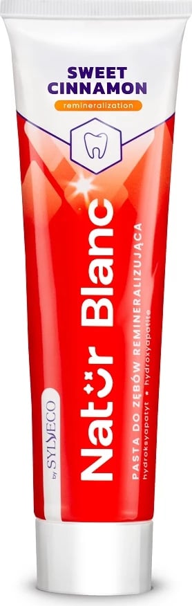 Pasta për dhëmbë SYLVECO Natur Blanc Remineralizing Sweet Cinnamon 100ml