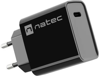 Adapter energjie Natec Ribera NUC-2060, 1x USB-C, 20W, i zi