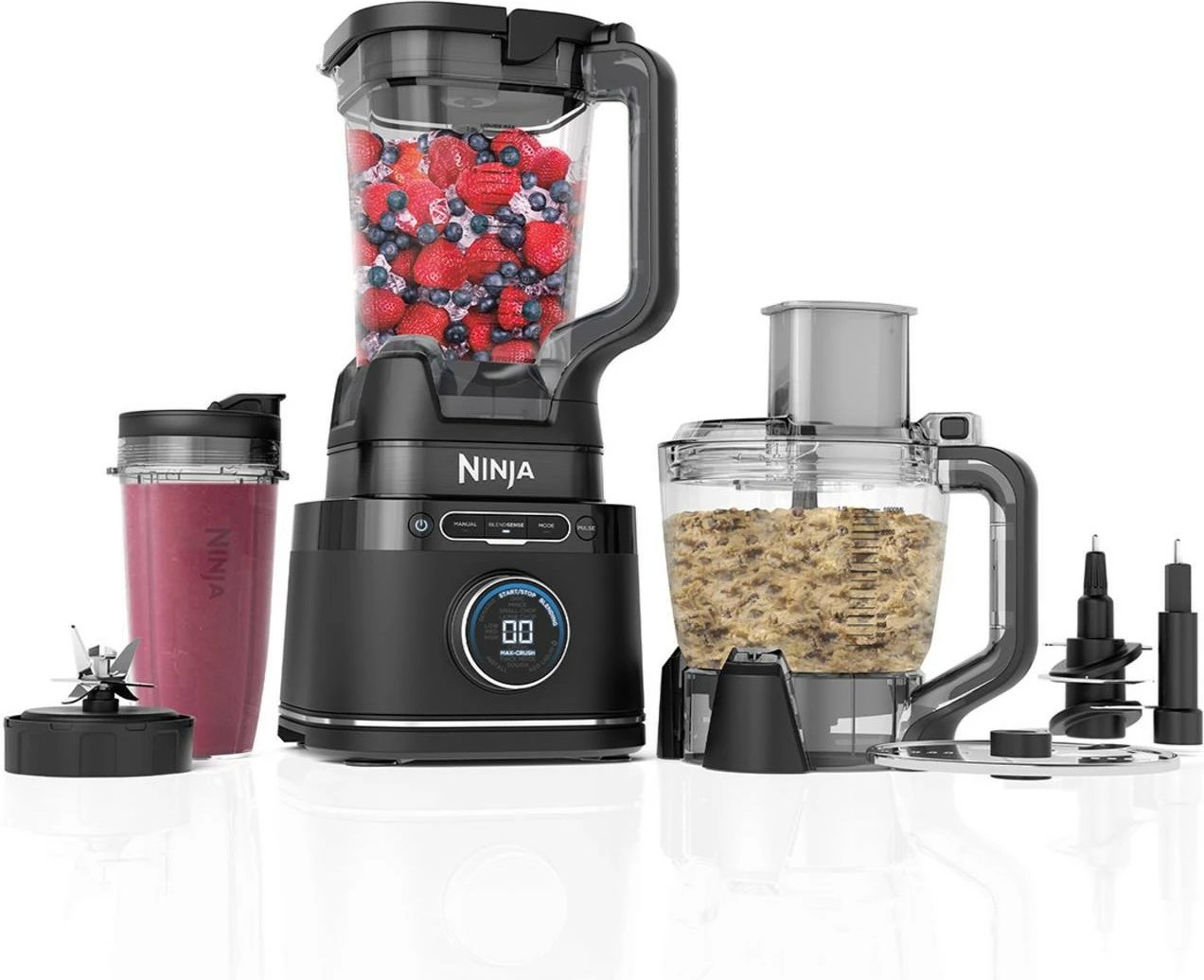Blender tavoline Ninja Detect Power Mixer & Processor Pro, 2.1 L, 1200 W, e zezë