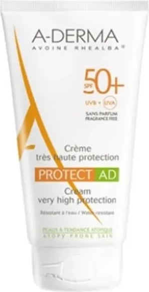 Krem mbrojtës nga dielli A-Derma Protect AD SPF 50+, 150ml