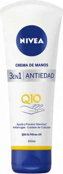 Krem për duar NIVEA 3 në 1 Q10 Anti-Age Care 100ml