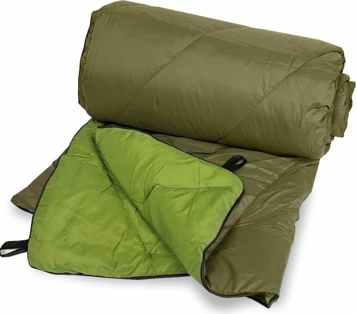 Batani për kamping Offlander, 200x140, për meshkuj dhe femra, ngjyrë jeshile