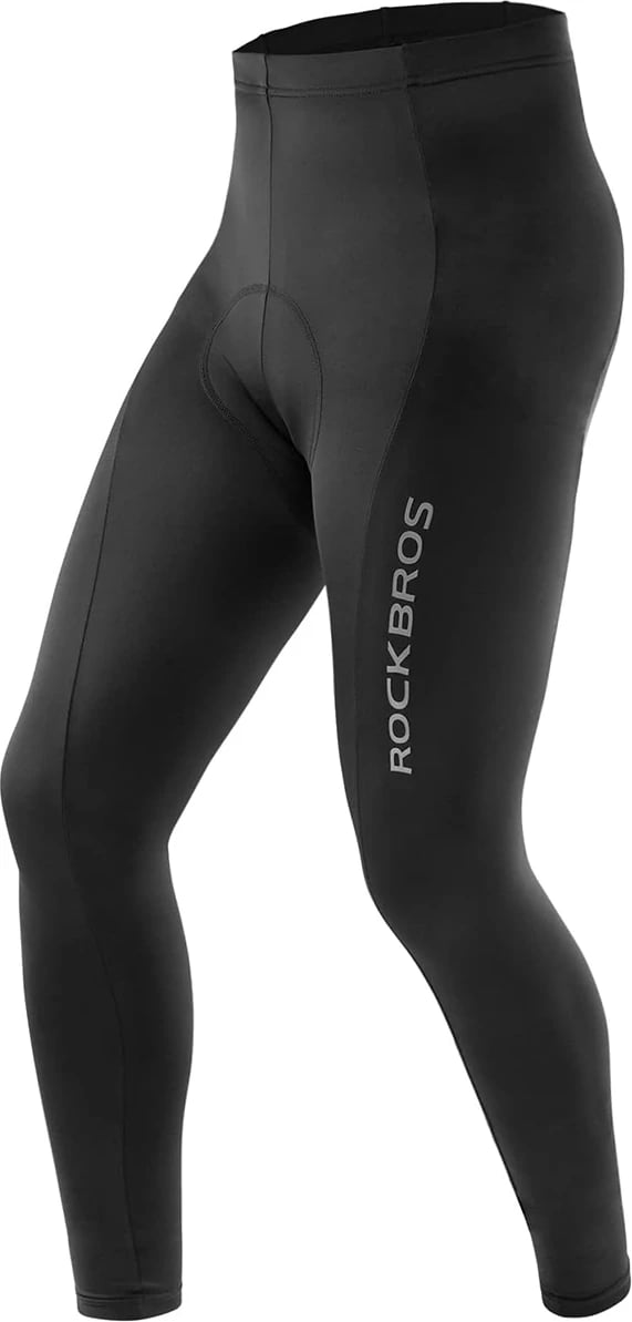 Pantallona çiklizmi Rockbros RK20042XL, frymëmarrëse, me jastëk 4D, XXL, të zeza